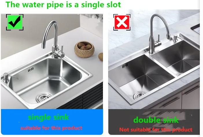 Stainless Steel Kitchen Sink Drain Filter Single Tank Sink Drain Pipe Deodorant Bathroom Drainage Accessories Kitchen Basket