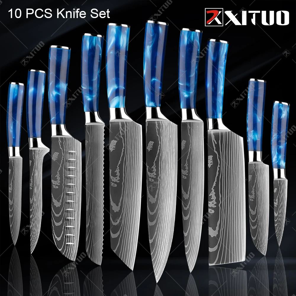 10PCS Knife Set
