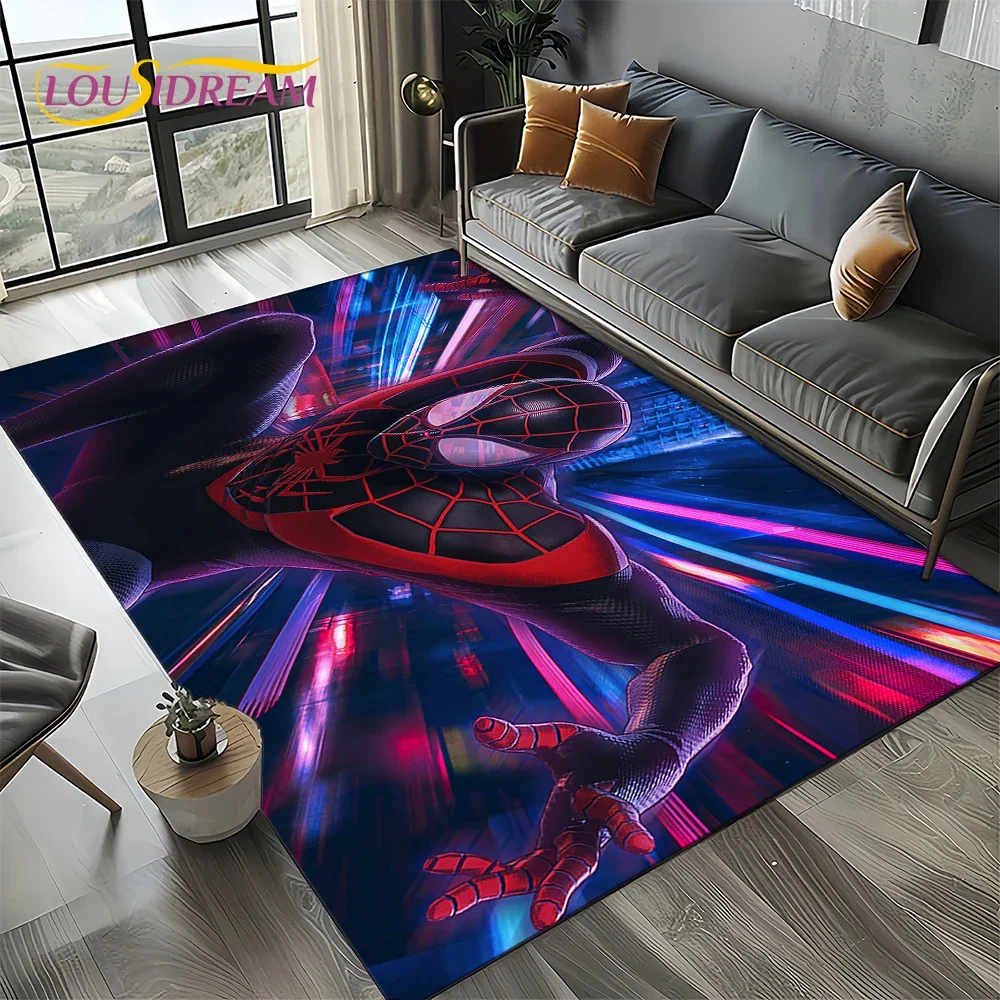 27 Style SpiderMan Marvel Avengers Cartoon Rug Carpet for Living Room Bedroom Home Decor Non-slip Sofa Doormat