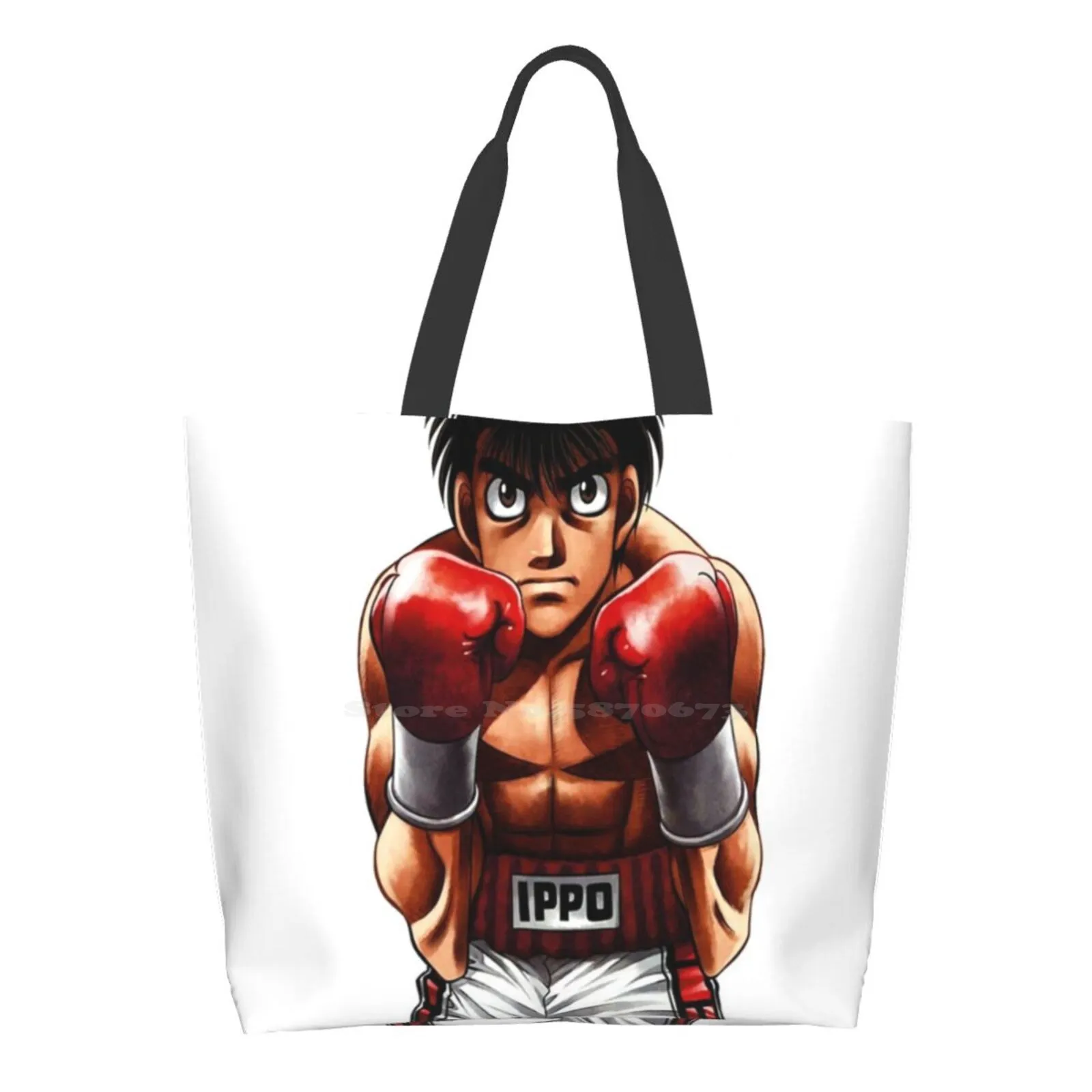 

Многоразовые хозяйственные сумки-тоут Ippo, мешок для хранения, противопожарная сила, Доктор Стоун, никогда не проходит мохаммер Али Манга