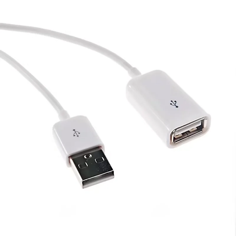USB 2.0 A형 남성-여성 연장 데이터 확장 케이블, 아이폰 6 플러스, 삼성 노트4, S6 엣지, 노트북용 추가 충전 케이블