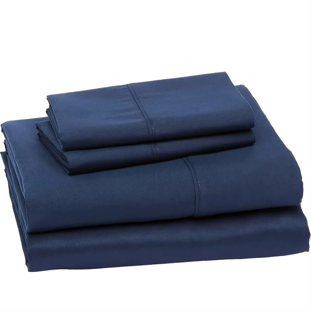 Ensemble de draps respirants et rafraîchissants, drap de lit de luxe pour hôtel, Extra doux, facile à installer, ensemble 3/4 pièces 5