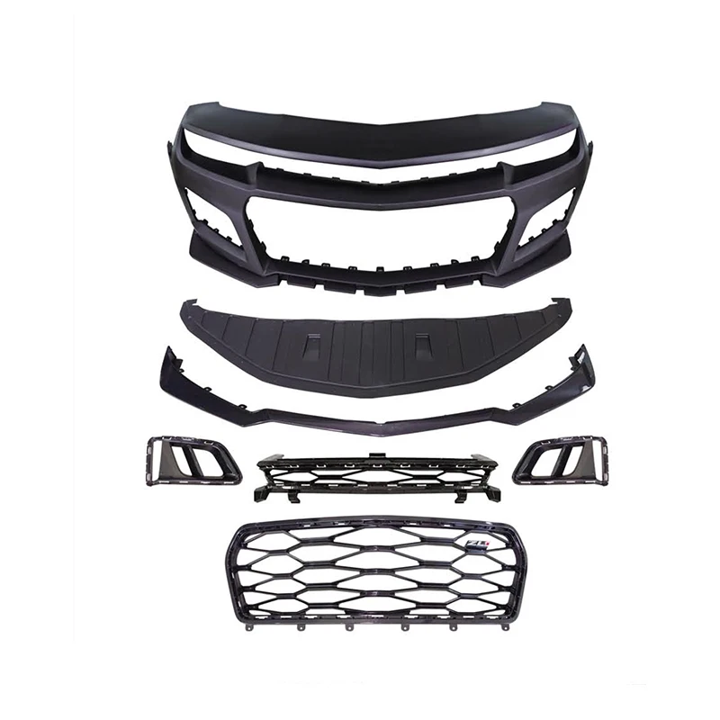 

6th Zl1 Style Body Kit Front Bumper Lip Car For Chevrolet Camaro 2010-2015 5th