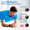 LaNikar New Smart Watch Men Bluetooth Call Full screen touch Sport Fitness Watch Heart Rate Monitor Smartwatch For IOS Android 4