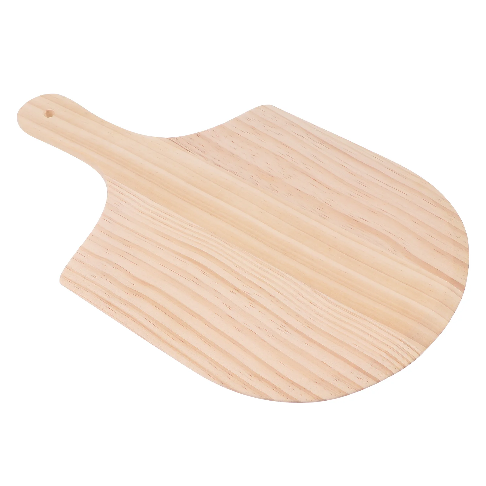 

Wooden Pizza Serving Plate Wooden Pizza Peel Portable Pizza Pan Kitchen Tool