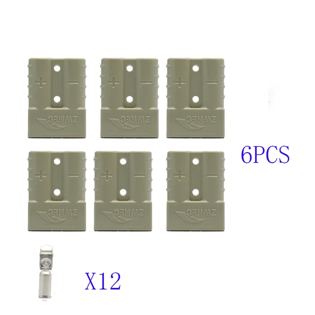 6Pcs Grey