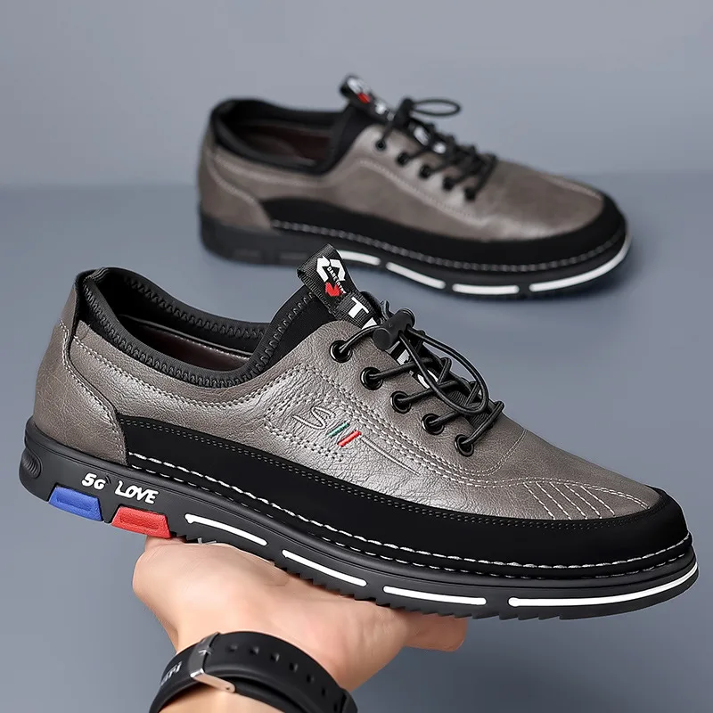 Hot Men Moccasins Luxury Men's Casual Shoes Breathable Soft Sneakers Adult Driving Flats Hard-Wearing Male Shoes Erkek Ayakkabı 4