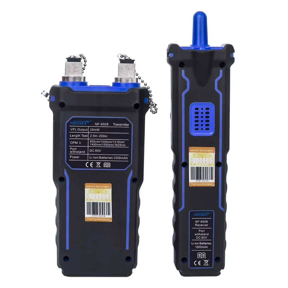 NOYAFA network cable tester LCD digital rechargeable network line finder wire tracker PoE checker optical wire meter NF-8508