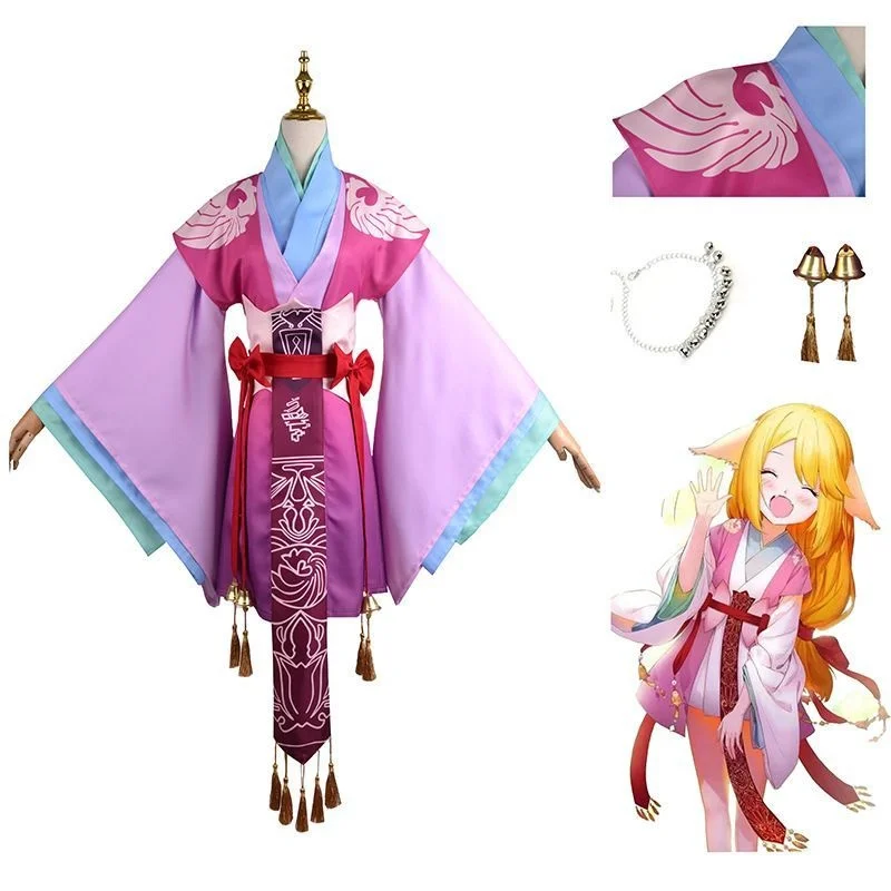 

Fox demon little matchmaker cos suit TuShan susu cos suit women hanfu cartoon TuShan susu cosplay suit