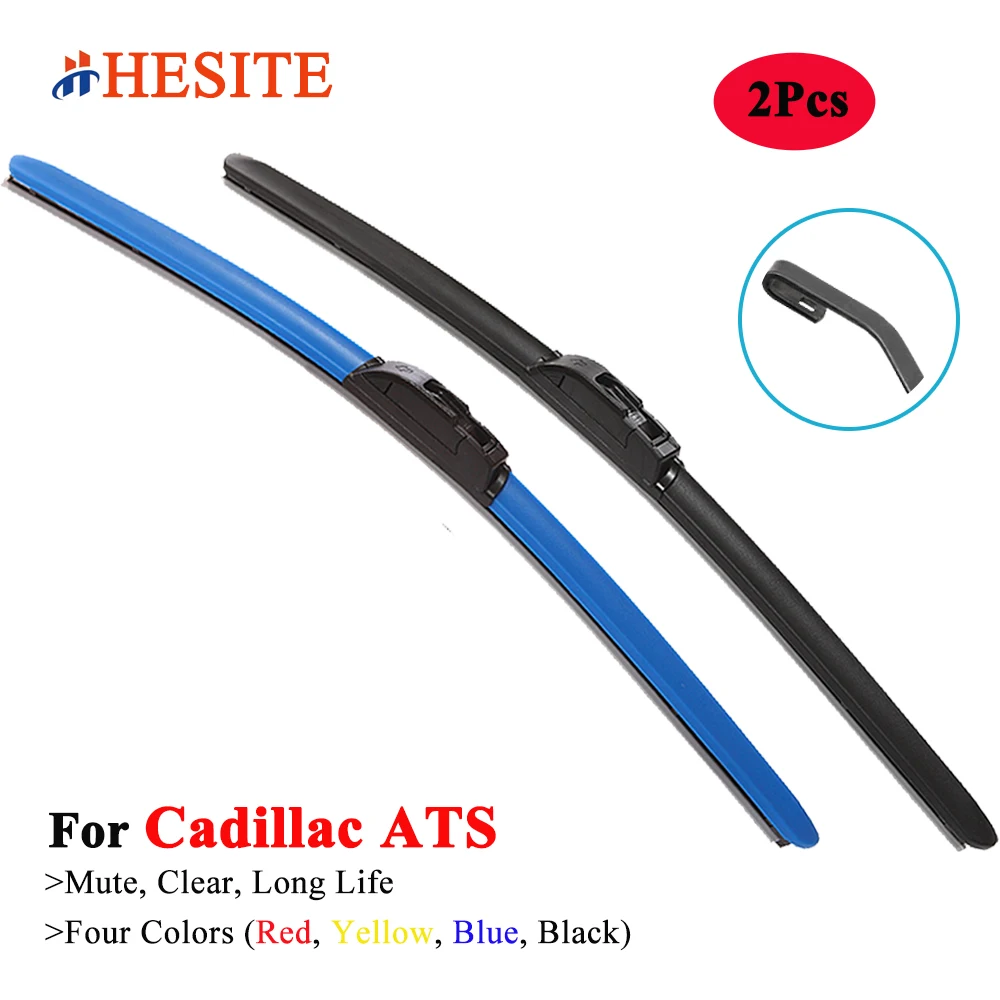 Hesite Colorful Car Front Hybrid Windscreen Wiper Blades For Cadillac