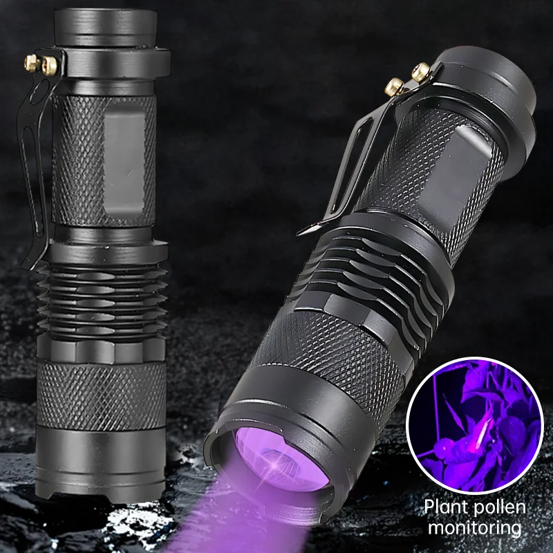 

High Power 3 LED Mini LED Flashlight Super Bright Keychain Light Type-c Rechargeable Torch Camping Lantern with Power Indicator