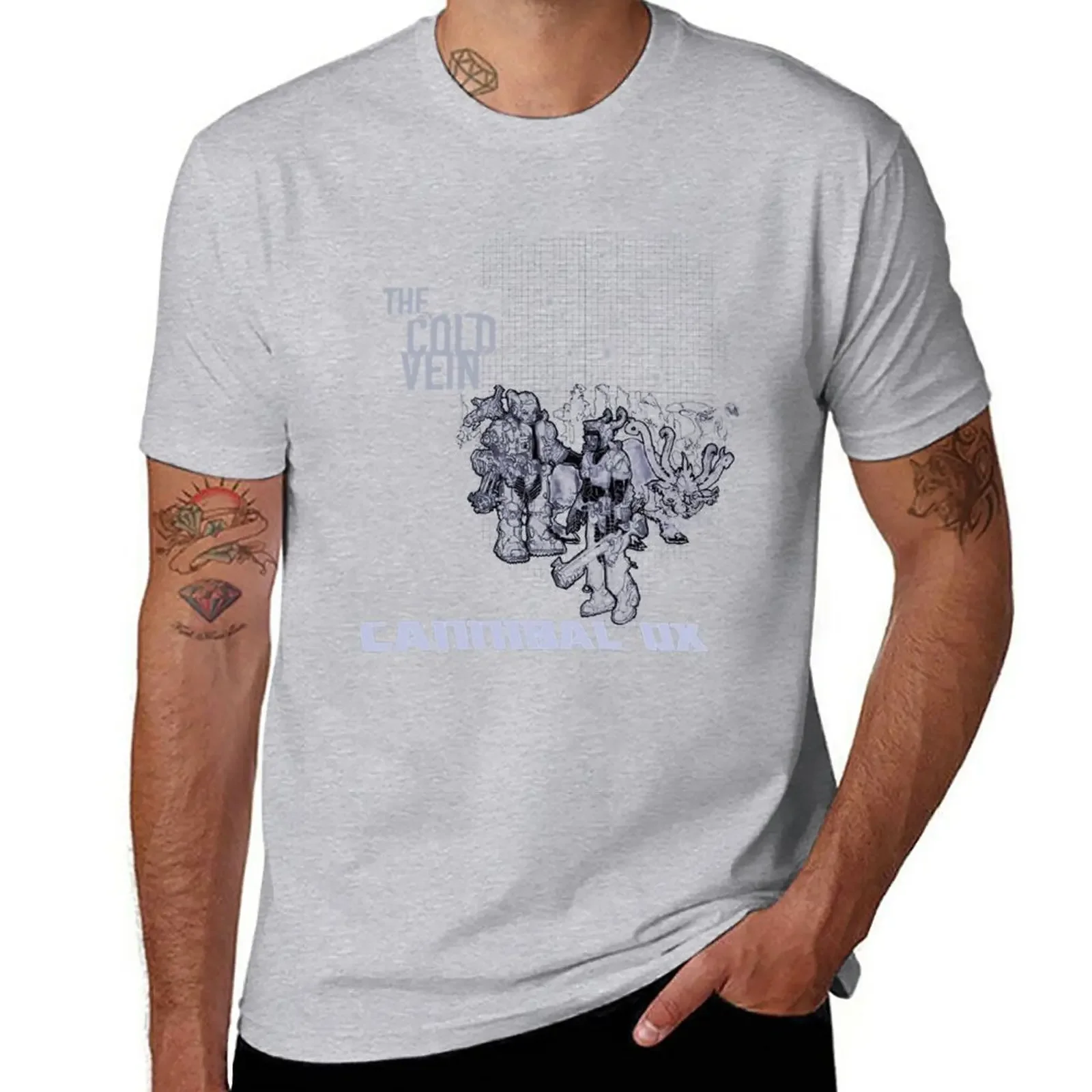 Cannibal Ox Cold Vein T-Shirt Blouse vintage t shirt plain t shirts men