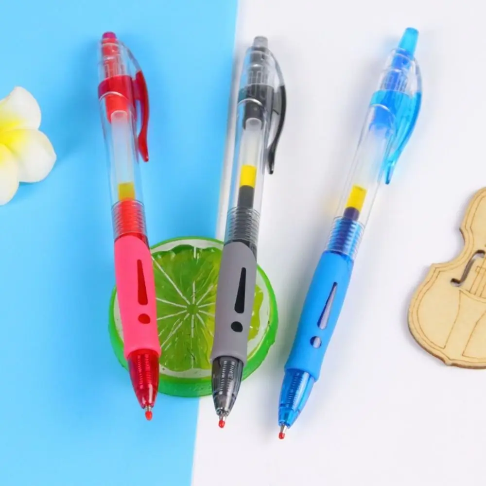

10pcs/bag Black Refill Neutral Pen Blue Refill Red Refill Ballpoint Pens Classic Press Signing Pen Office Stationery