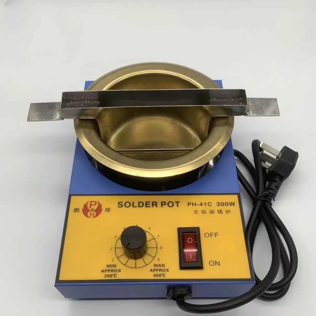 Battery socket replacement soldering furnace