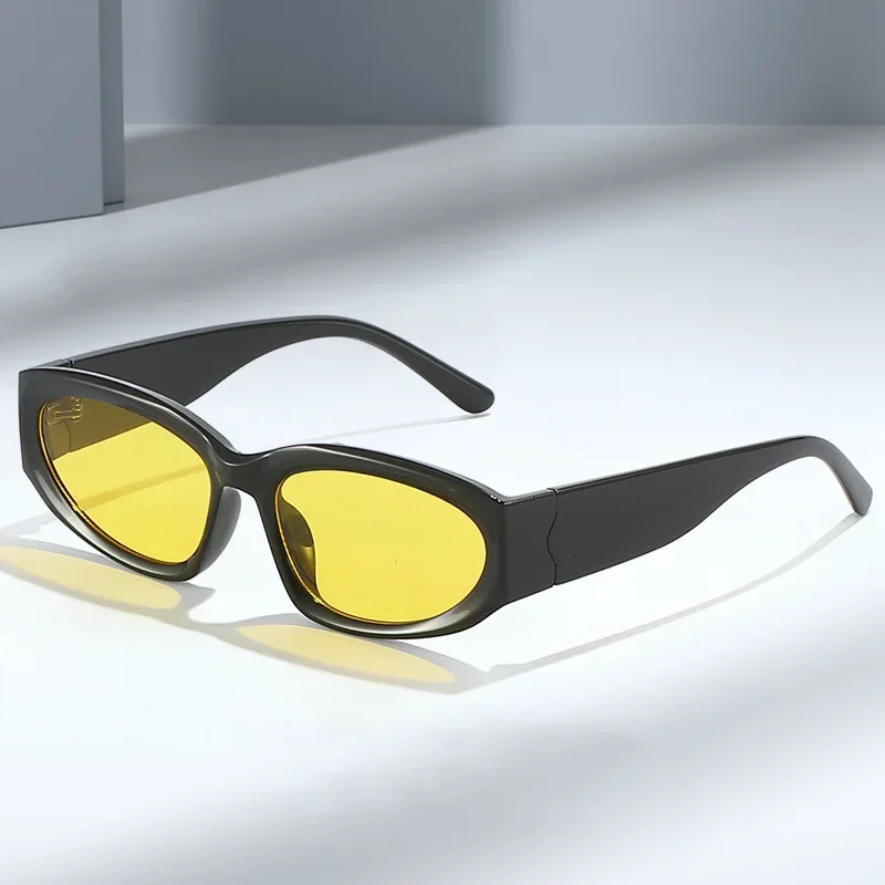 

Модные солнцезащитные очки в маленькой оправе Кошачий глаз в европейском и американском стиле солнцезащитные очки с защитой от УФ-лучей