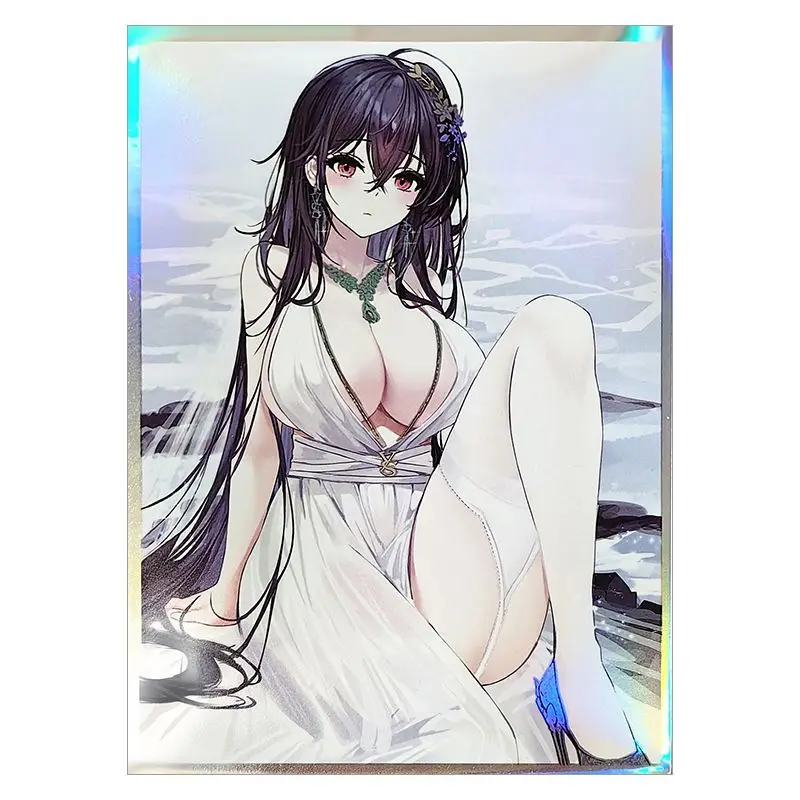

60pcs/set Azur Lane Flash Card Sleeves IJN Taiho Anime Game Collection Cards Protective Cover Gift Toy 67x92mm