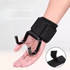 1PC Weight Lifting Hook Grips with Wrist Wraps Gym Hand-Bar Wrist Strap  Fitness Hook Weight Strap Pull-Ups Power Lift Gloves 4
