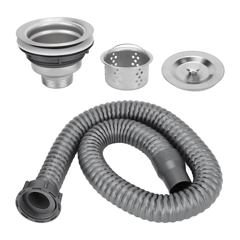 

Drain Plug Stainless Steel Sink Plug, Hair Drain Plug, Sink Plug With Hair Catcher For Shampoo Bed