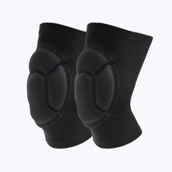 2pcs/Set Sports Sponge Knee Brace Volleyball Basketball Yoga Roller Skating Anti Collision Sponge Kneepads
