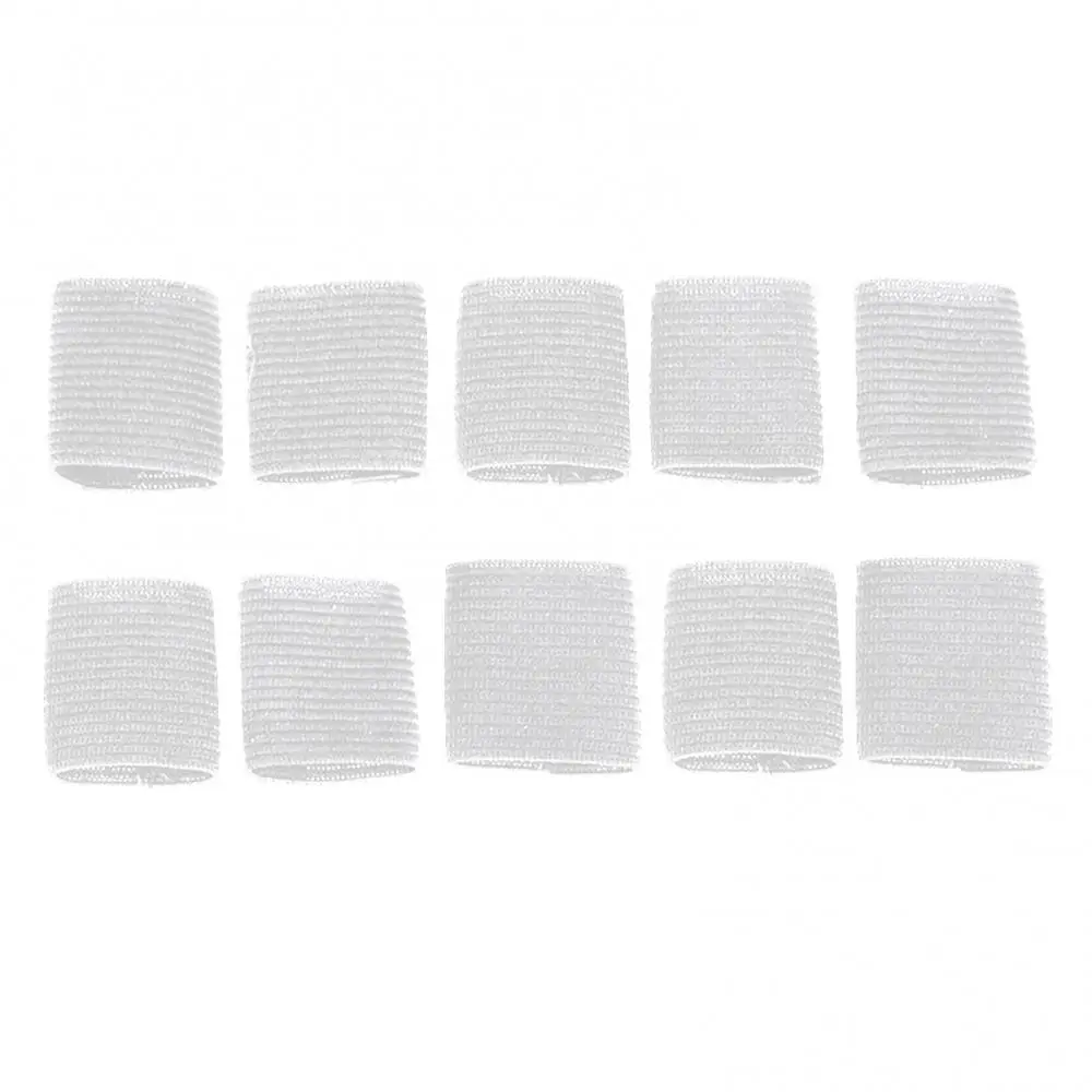 Stretchy Finger Protector Sleeve 10Pcs Support Arthritis Sport Aid Straight Wrap Useful Washable Finger Sleeves