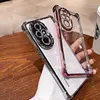 310853-a4c302.jpg حافظة شفافة مطلية مقاومة للصدمات لهاتف هواوي هونور 200 برو 90 لايت ميت 50 60 حافظة من السيليكون الشفاف Honor200pro