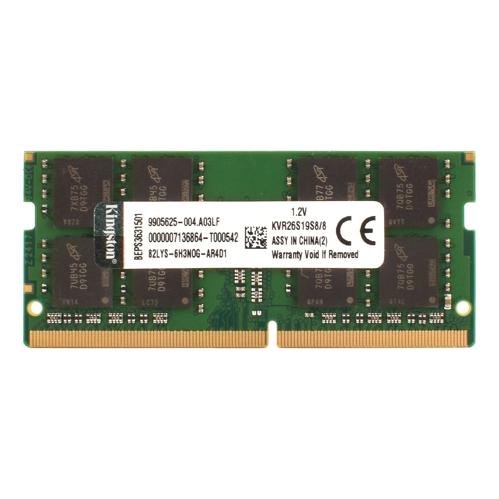 Kingston RAM DDR4 Laptop Memory 4GB 8GB 16GB 3200MHz 2666MHz 2400MHz 2133MHz PC4-21300 25600 SODIMM Notebook