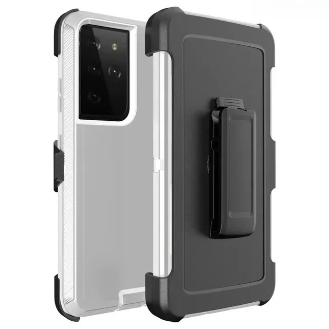 Ultimate 3-in-1 Heavy-Duty RuggedArmor Case with Belt Clip