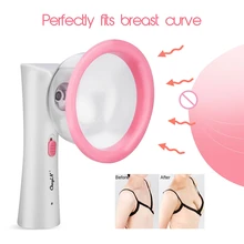 

Professional Breast Enlargement Massage Machine Electric Beauty Breast Enhancer 2 Sizes Vacuum Chest Pump Design Suction Cup 48