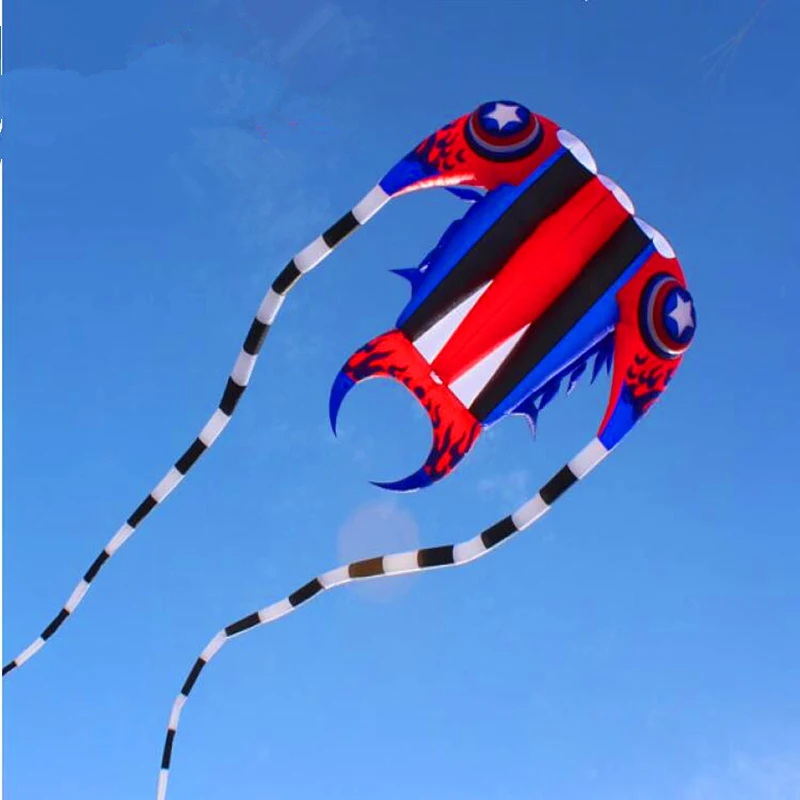 

free shipping large soft kite fly trilobite kites for adults kite nylon kite reel jellyfish kite