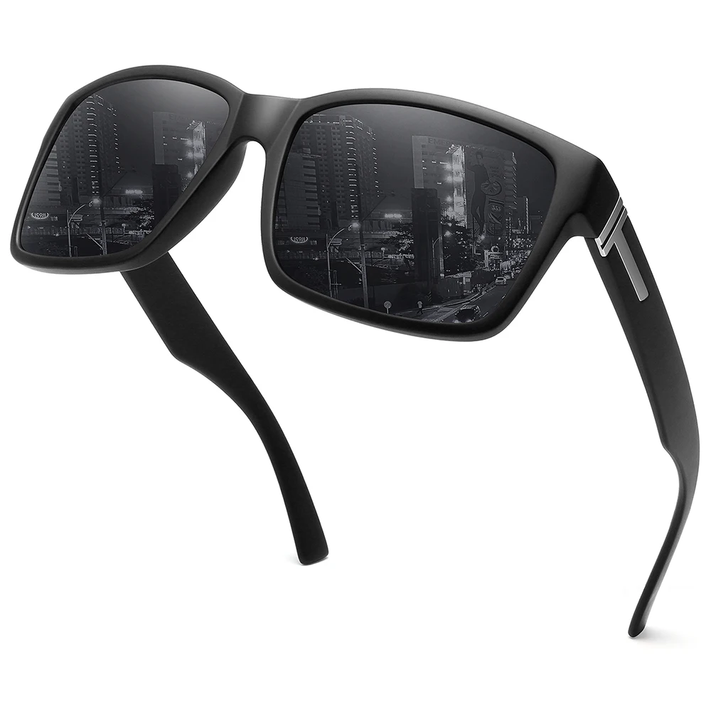 SportDrivingAntiGlareNearsightedSunglassesPolarizedWithDiopters