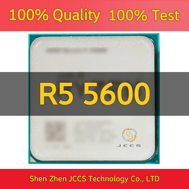 Ryzen 5 5600 R5 5600 3.5GHz 6 Core 12 Thread CPU Processor 7NM L3=32M