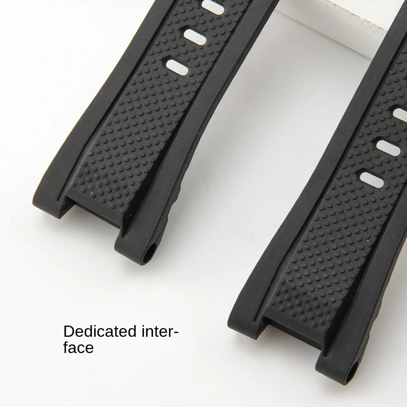 High Quality Silicone Watch Band Straps Men's Waterproof Rubber Sports Wristband  Fits Casio G-SHOCK Connector 14*26mm with tool