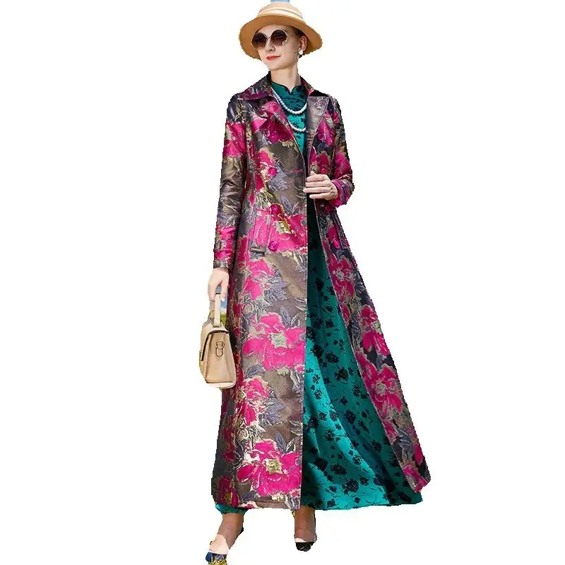 【まーや 】TOGAVIRILISJacquardlong coat 44 まーや 】TOGAVIRILISJacquardlong coat 44 まーや
