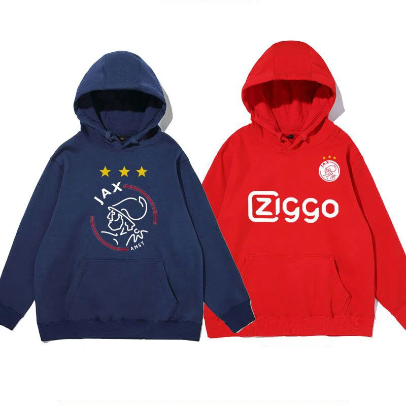 

Ajax Hoodie Men Autumn Winter Hip Hop Cotton Hooded Shirt Graphic Printed Unisex Clothing Women Fleece Pullover Swearshirt