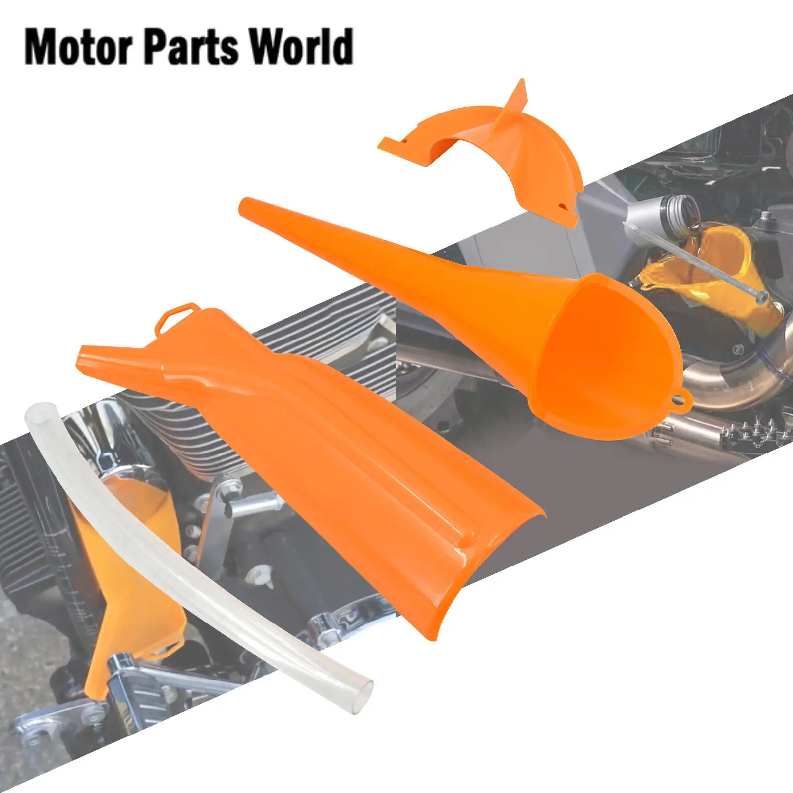 Embudo De Llenado De Aceite Y Gas Para Harley Sportster, Embudo De Llenado De Cárter De 9 Pulgadas, 883, 1200, 48 Xl, Xr, Softail, Dyna, Touring, Road