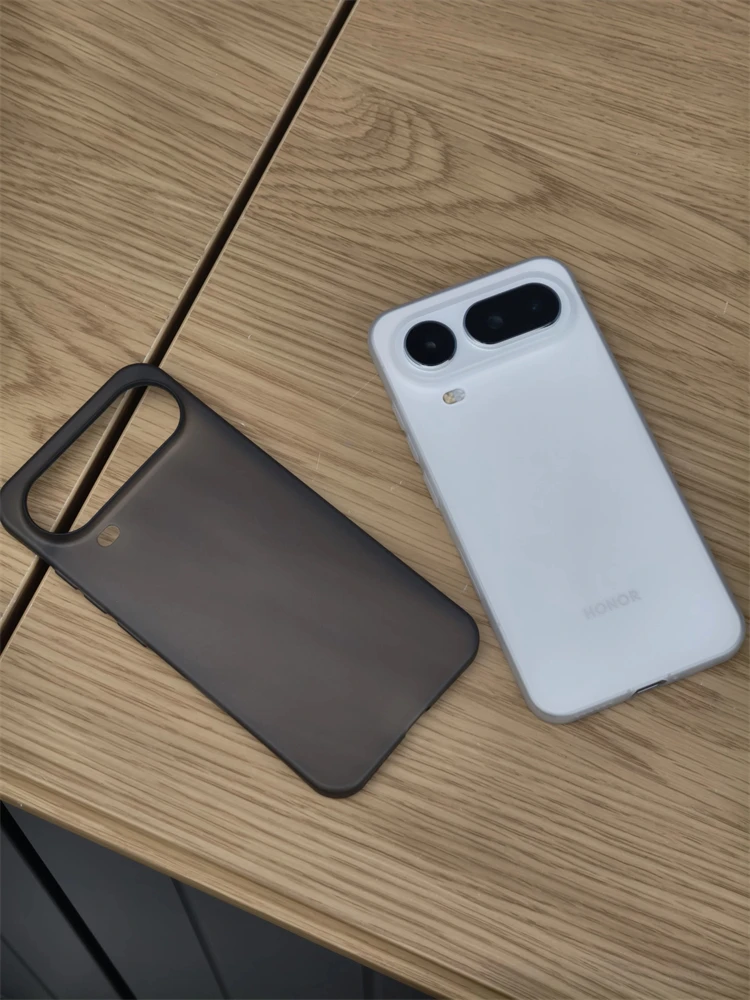 Slim Matte Transparent Hard Case - Lightweight & Minimalist Back Cover