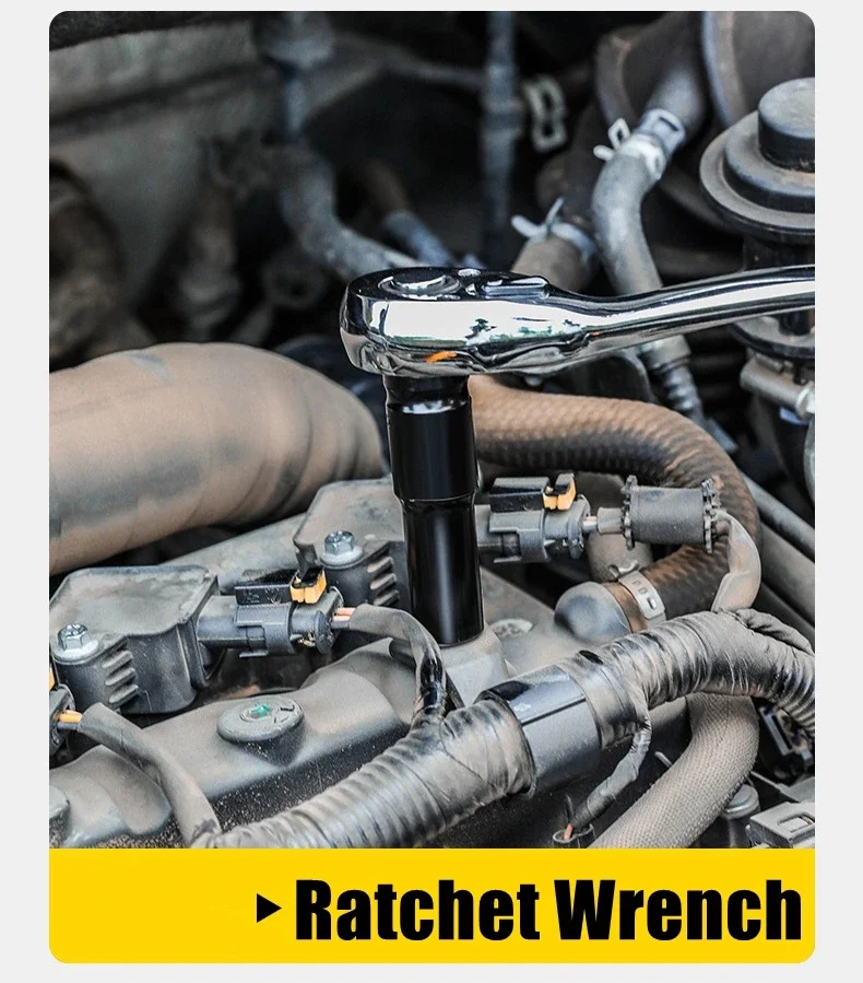 1/2" Antrieb Deep Impact Socket Drive Metric Wrench Socket Deep Impact Socket Pneumatischer Schraubenschlüsselkopf Reifenentfernungswerkzeuge – Detail 11