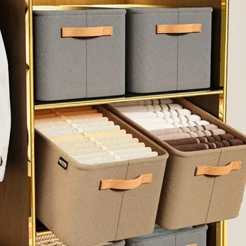 Thickened Wardrobe Clothes Organizer Box 4