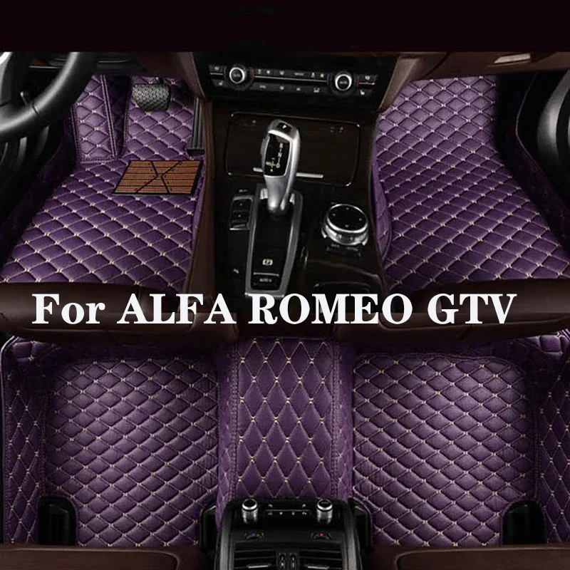 

Full Surround Custom Leather Car Floor Mat For ALFA ROMEO GTV 1997-2002 (Model Year) Car Interior Auto Parts