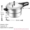 High Pressure Thickening Pressure Cooker Large Capacity Commercial Pressure Cooker Gas Induction Cooker Universal 6