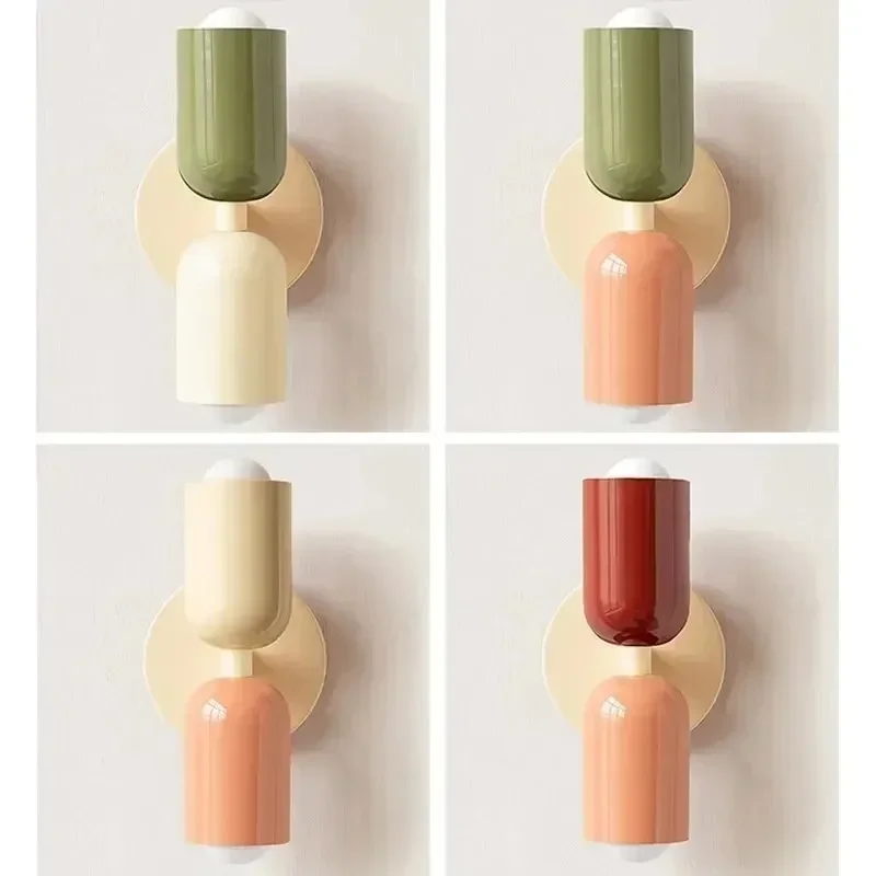 Wall Lamp Nordic Bedroom Dining Room Bedside Minimalist Modern Living Room Corridor Balcony Wall Decoration Lighting Lamps