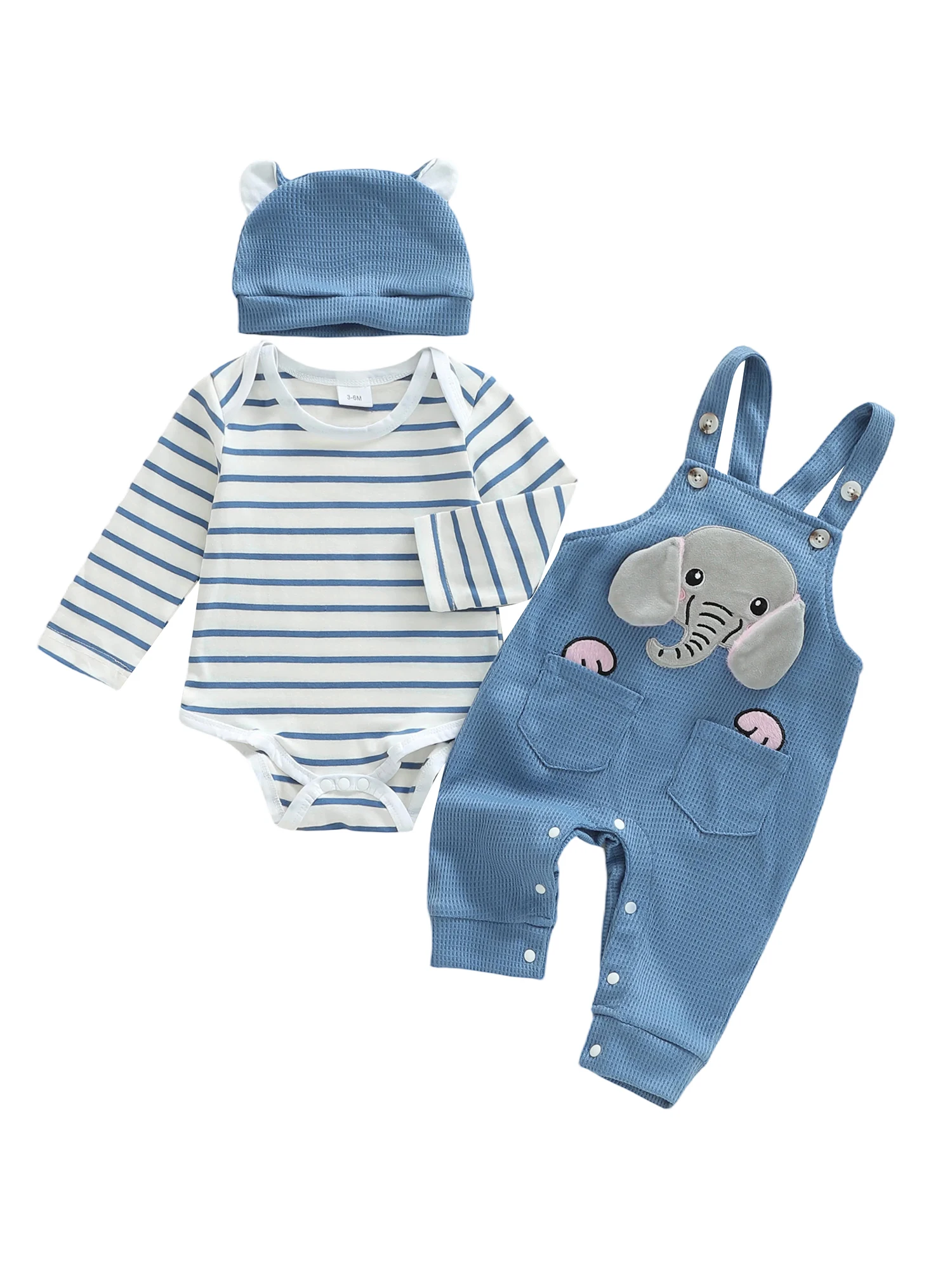 Baby Elephant Romper Set 2