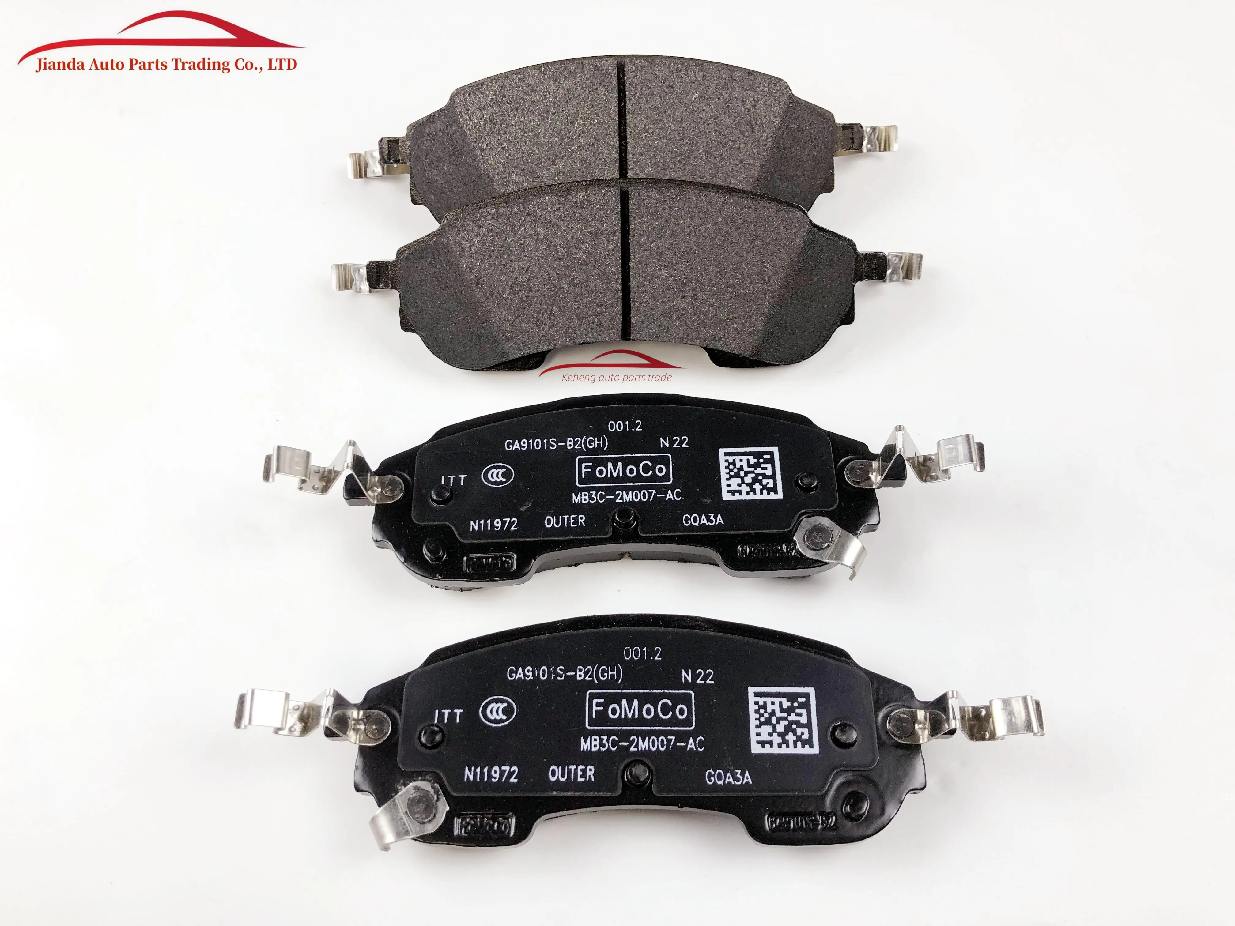 A Set For Ford RANGER Rear Brake Pads MB3C-2M007-AC MB3C2M007AC MB3C 2M007 AC
