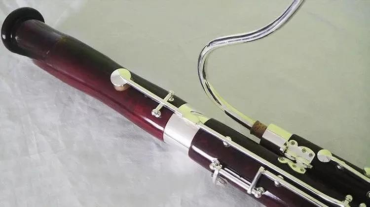 Roffee Children Silver plated F tone Maple Wood Bassoon