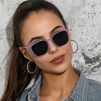 Gafas de sol cuadradas Vintage para mujer, anteojos de sol de espejo de lujo de diseñador de marca, tonos femeninos Retro, Zonnebril Dames, UV400 - Imagen 3