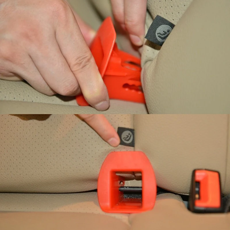 유니버설 ISOFIX 래치 가이드 - 자동차 어린이용 안전 시트 액세서리용 안전 시트 인터페이스 벨트 정렬 도구
