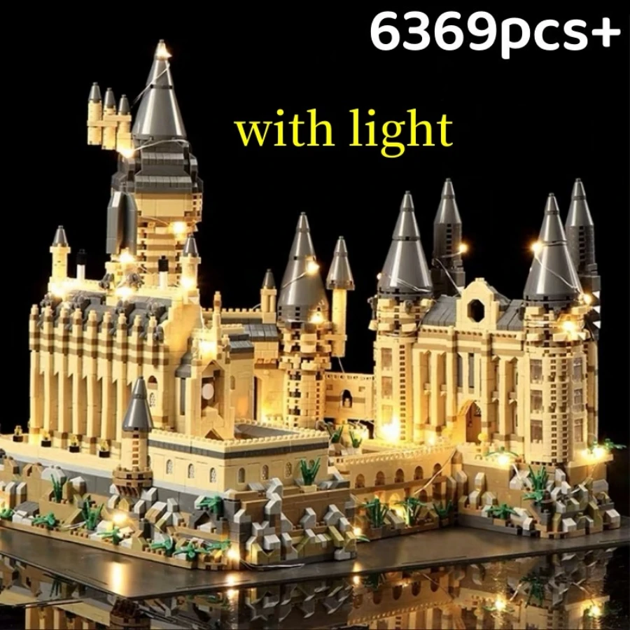 Building Block Toy City Creative Medieval Magic Castle Series Micro Bricks School Architecture Palace Model Building Blocks Assembly Toys Kid Gifts