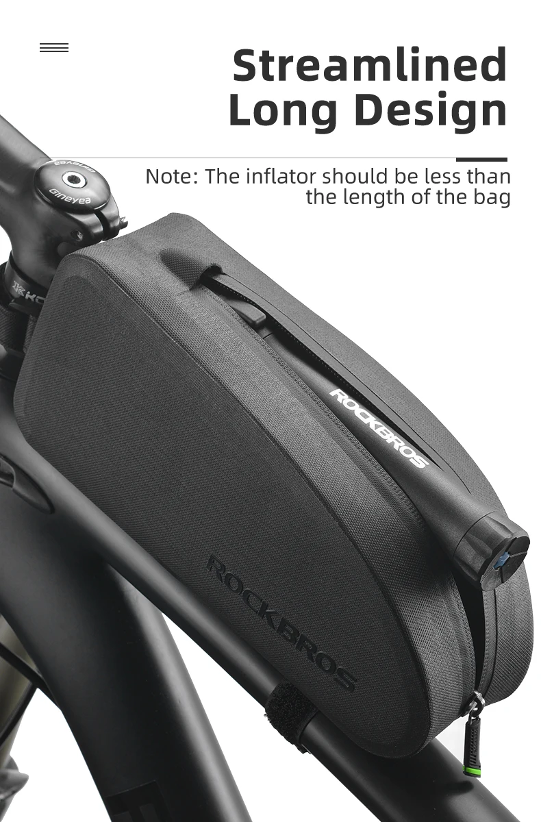 Bike Bag Bicycle Panniers Frame Top Front Tube Waterproof Bag Cycling MTB Road B