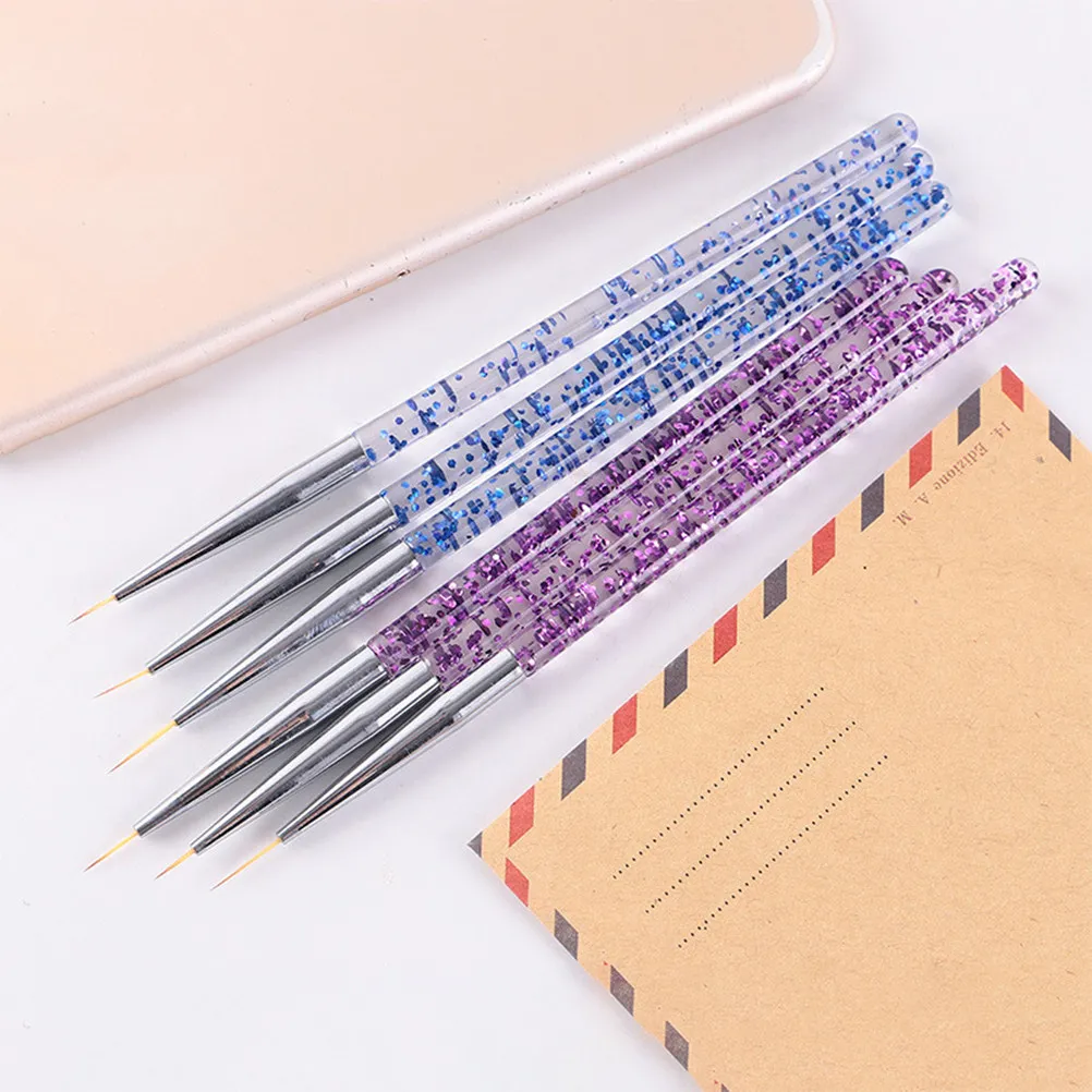 12Pcs 네일 아트 디자인 브러쉬 펜 안전하고 내구성이 뛰어난 세련된 실용적인..