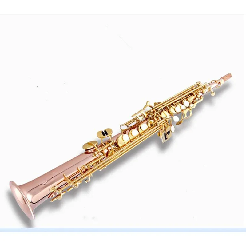 

Best quality Japan's new Phosphorus copper S-992 B Flat Soprano saxophone professional playing With case reed. mouthpiece
